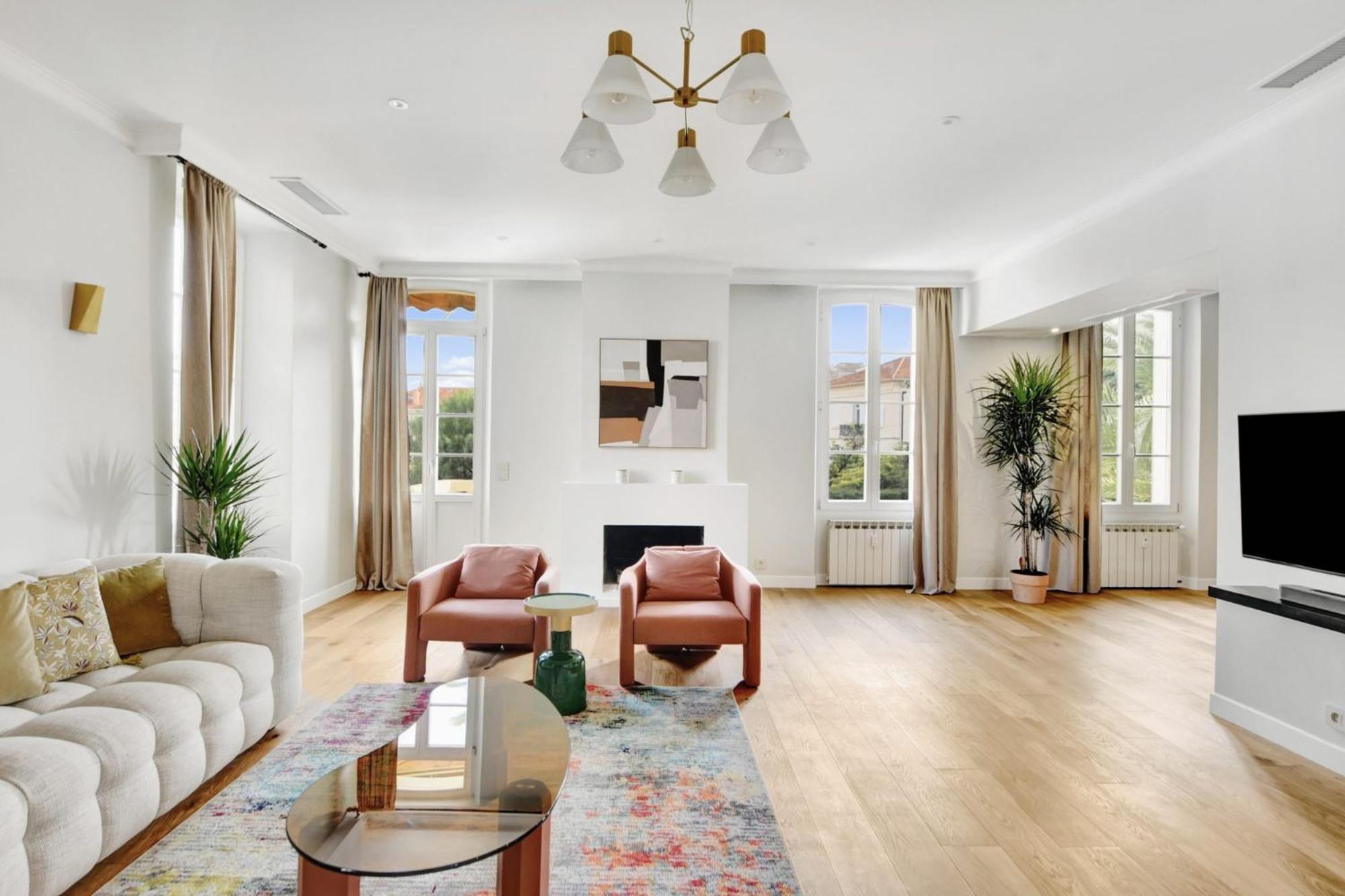 Villa Leon - Centre Cannes - 4 Chambres - Clim Bagian luar foto